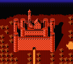 The Adventures of Lolo Castle Entrance