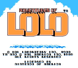 The Adventures of Lolo
